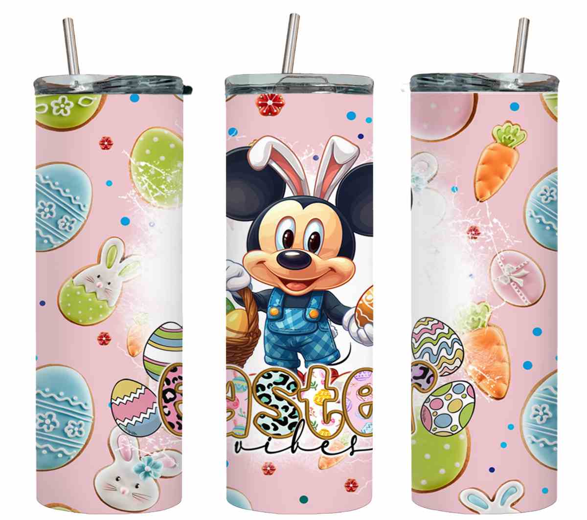 Happy Easter Mickey and Minnie-8957